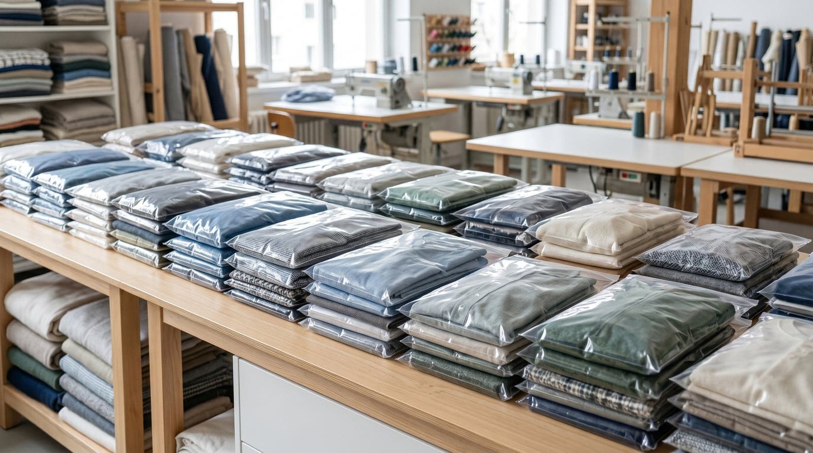 Productos de empaque para textil